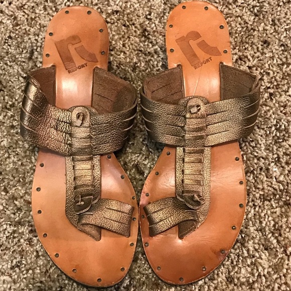 Report heeled sandals like new see measurements - Picture 1 of 6